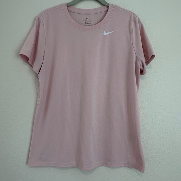 Nike Women's Dri-FIT Legend T-Shirt, Pink, Size Large - Picture 1 of 7